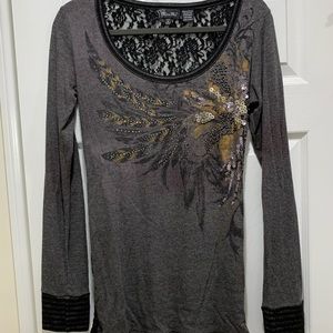 Miss Me Women’s Long Sleeve Top